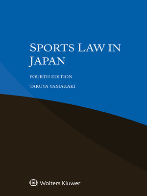 cover image of Sports Law in Japan